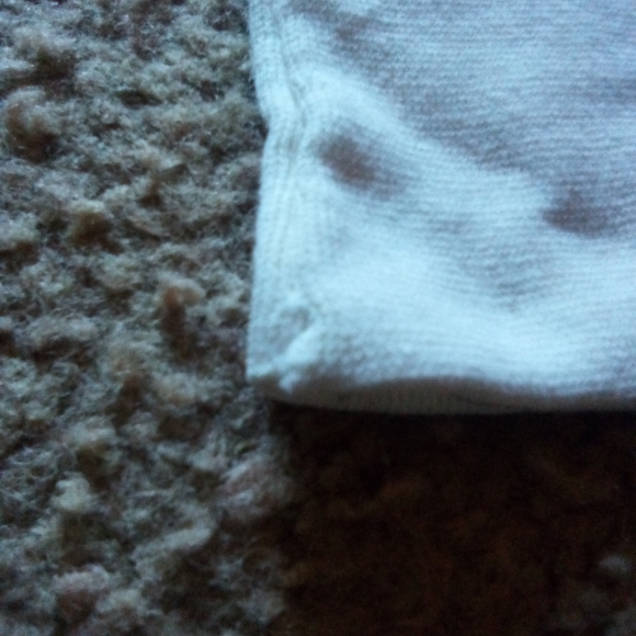 Vintage White/Cream Men's Ribbed Long Sleeve Pullover Sweater Cut Off Tag - Picture 12 of 14